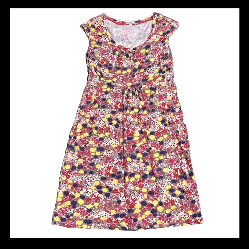 Boden Multicolor Dot Dress Size US 12L